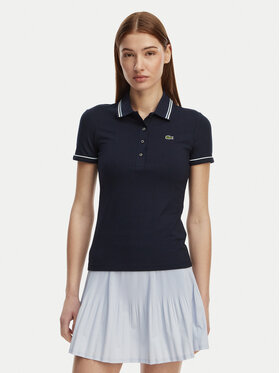 Lacoste Lacoste Pólóing DF5284 Sötétkék Slim Fit