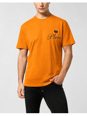 PHILIPP PLEIN PHILIPP PLEIN Tričko 31678 Oranžová Regular Fit