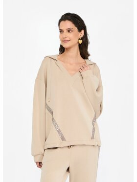 Liu Jo Liu Jo Bluza TF5091J461660906 Beżowy Regular Fit