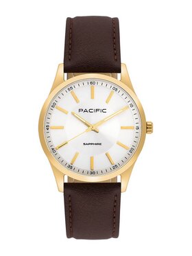 Pacific Pacific Zegarek PC00598 Brązowy
