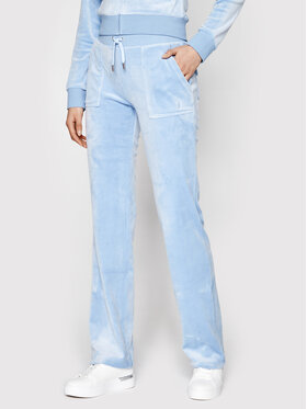 Juicy Couture Juicy Couture Pantaloni trening Del Ray JCAP180 Albastru Regular Fit