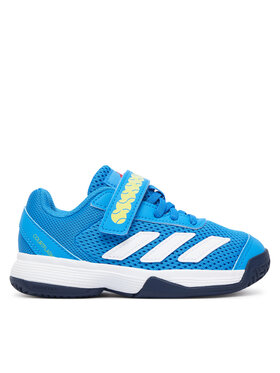 adidas adidas Buty do tenisa Courtflash Hook-And-Loop Tennis Shoes Kids KK3864 Niebieski