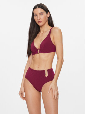 Chantelle Spodnji Del Bikini Glow C15T80 Bordo Rdeča