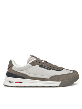 Tommy Hilfiger Tommy Hilfiger Sneakersy Retro Runner Nylon Mix FM0FM05523 Béžová