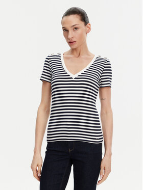 Morgan Morgan T-Shirt 241-DINA Granatowy Regular Fit