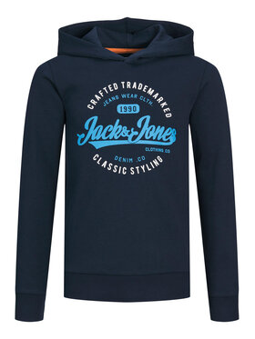 Jack&Jones Junior Jack&Jones Junior Bluza 12237112 Granatowy Regular Fit