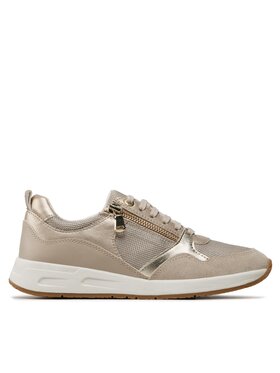 Geox Geox Sneakersy D Bulmya A D35NQA 0NF14 C2235 Złoty