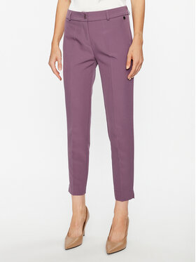 Maryley Maryley Pantaloni din material 23IB52Z/41SK Violet Regular Fit