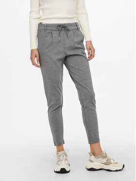 ONLY ONLY Auduma bikses Poptrash 15115847 Pelēks Regular Fit