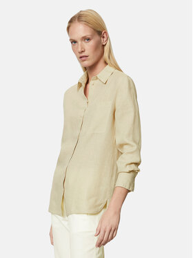 Marc O'Polo Marc O'Polo Hemd 403 1135 42427 Beige Regular Fit