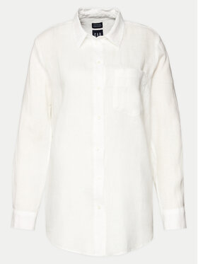 Gap Gap Camicia 875983-03 Bianco Relaxed Fit