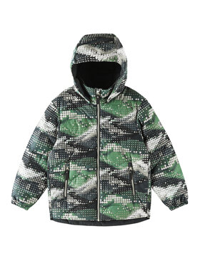 Reima Reima Pūkinė striukė Fossila 5100058C Žalia Regular Fit