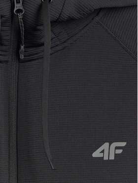 4F 4F Bluza techniczna NO LIMITS Czarny Regular Fit