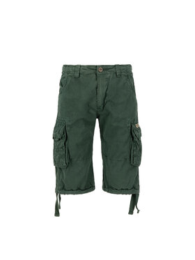 Alpha Industries Alpha Industries Szorty Jet Short Zielony Regular Fit