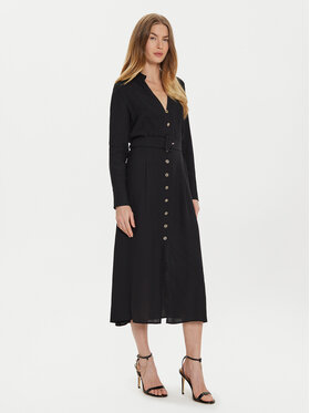 TWINSET TWINSET Hemdkleid 242TT2320 Schwarz Loose Fit