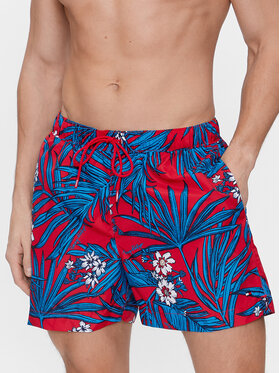 Tommy Hilfiger Tommy Hilfiger Szorty kąpielowe UM0UM02827 Kolorowy Regular Fit