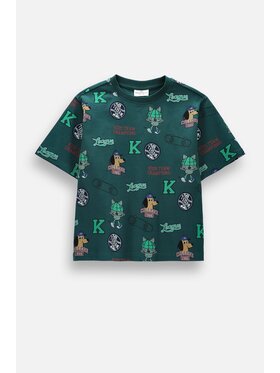 Coccodrillo Coccodrillo T-Shirt ZC6143206ABK-011 Zelená Regular Fit