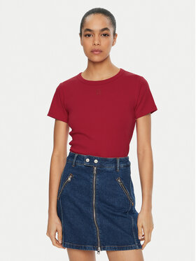 HUGO HUGO T-Shirt Deloris 50512002 Rot Regular Fit