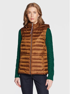 Tommy Hilfiger Tommy Hilfiger Bodywarmer WW0WW37265 Braun Regular Fit