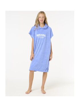 Rip Curl Rip Curl Ponczo Classic Surf Hooded Towel-Girl Niebieski