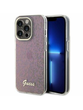 Guess Guess Etui na telefon iPhone 15 Pro Różowy