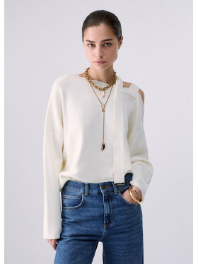 Liu Jo Liu Jo Maglione WF6396MS99E10701 Bianco Regular Fit