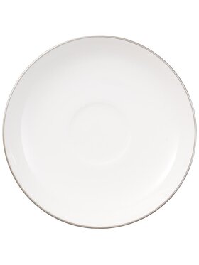 Villeroy & Boch Villeroy & Boch Spodek do filiżanki Anmut Platinum No.1 Villeroy & Boch Biały