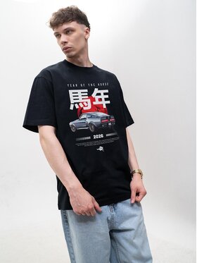 Jigga Wear Jigga Wear T-Shirt 131524 Czarny Oversize
