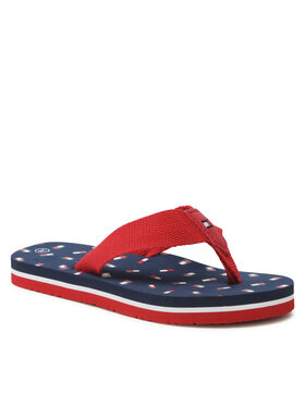 Tommy Hilfiger Japonke Flag Flip Flop T3X8-32923-0058 M Rdeča