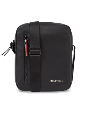 Tommy Hilfiger Tommy Hilfiger Brašna Th Pique Reporter AM0AM12355 Černá