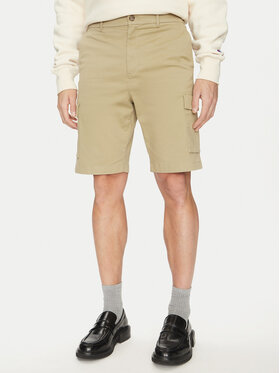 Calvin Klein Calvin Klein Šortky z materiálu Modern Twill K10K114067 Béžová Regular Fit