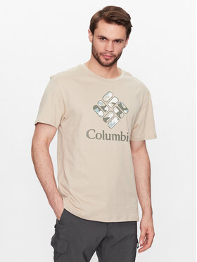 Columbia Columbia T-shirt Rapid Ridge™ Graphic 1888813 Bež Regular Fit