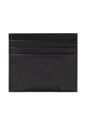 Calvin Klein Jeans Calvin Klein Jeans Etui na karty kredytowe Mono Bold Cardcase 6cc K50K509506 Czarny