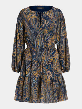 Lauren Ralph Lauren Lauren Ralph Lauren Kleid für den Alltag 250926408001 Dunkelblau Regular Fit