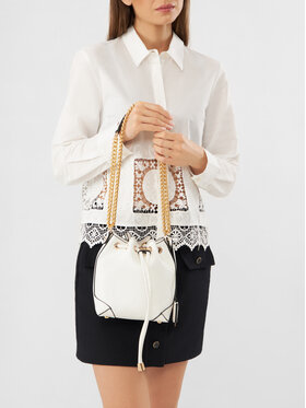 QUAZI QUAZI Ročna torba MQO-B-003-05 Bela