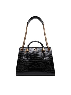 Guess Guess Táska Nell Croc (CB) HWCB87 36070 Fekete