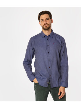 Lee Cooper Lee Cooper Koszula REY Granatowy Regular Fit
