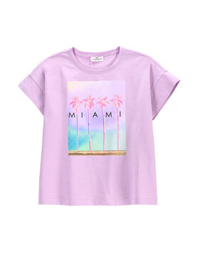 Coccodrillo Coccodrillo T-shirt WC5143205IGJ Ljubičasta Regular Fit