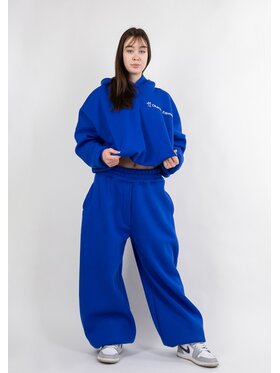 DKaren Sport DKaren Sport Komplet bluza, bluzka i spodnie EqB27 001 Niebieski Classic Fit