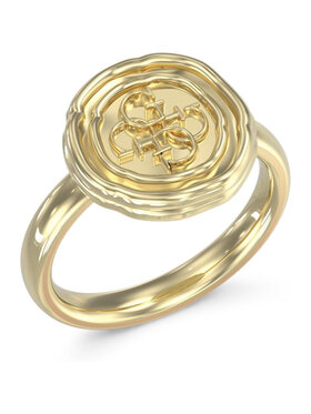 Guess Guess Pierścionek JUBR06369JWYG58 Złoty