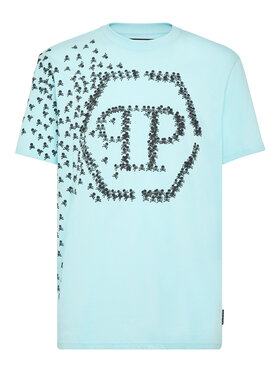 PHILIPP PLEIN PHILIPP PLEIN T-shirt 171 Celeste Regular Fit