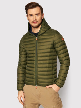 superdry mens core down hooded jacket