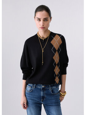 Liu Jo Liu Jo Maglione WF6231MA16RL9207 Nero Regular Fit