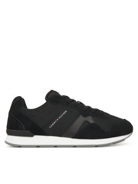 Tommy Hilfiger Tommy Hilfiger Sneakersy Runner Icon Mix FM0FM05679 Czarny