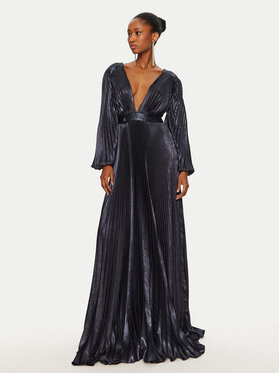 Babylon Babylon Večernja haljina S00813 Tamnoplava Regular Fit