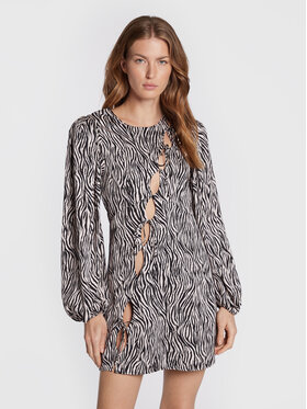 For Love & Lemons For Love & Lemons Koktel haljina Rosita CD2749 Crna Regular Fit