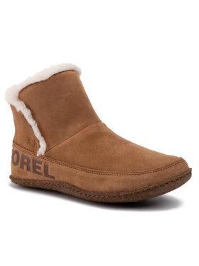 Sorel Škornji Nakiska Bootie NL3389 Rjava