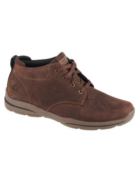 Skechers Skechers Trzewiki Harper Melden Brązowy