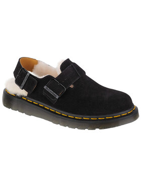 Dr. Martens Dr. Martens Sandały Dr. Martens Jorge Shearling Sandals Czarny