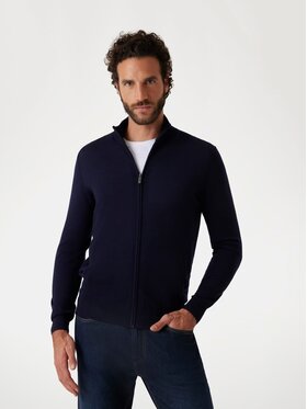 Guess Guess Kardigan 170949 Niebieski Classic Fit